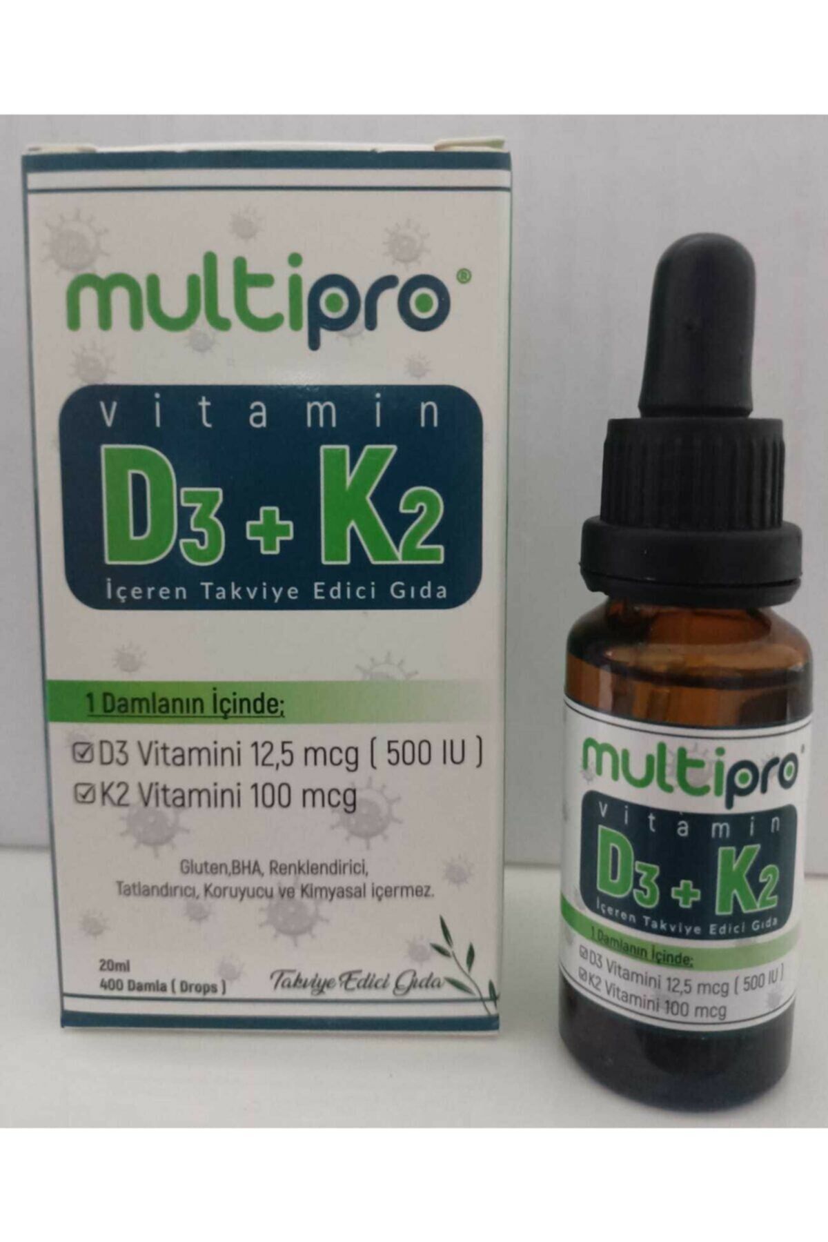 Multipro D3 K2 Damla 20 ml