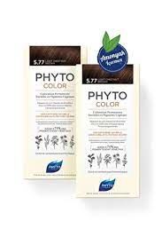 Phyto Color 5.7 Açık Kestane Bakır Amonyaksız Kalıcı Bitkisel Saç Boyası - İkili Avantaj Set