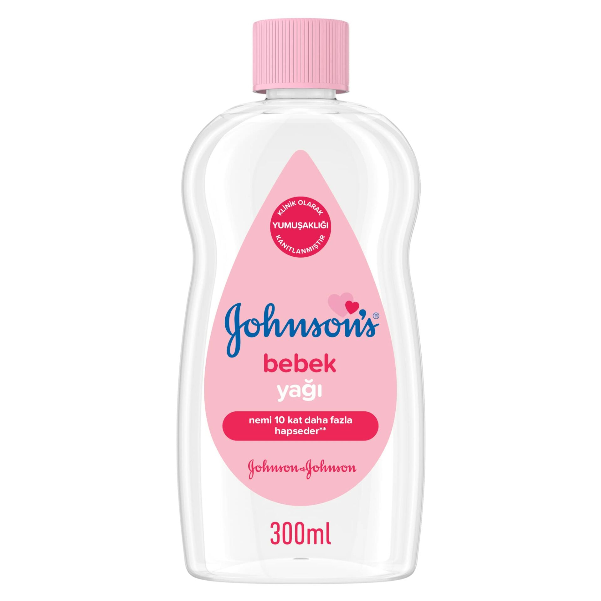 Johnson's Baby Pembe Yağ 300 ml