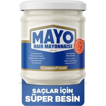 Mayo Hair Mayonnaise Saç Mayonezi Maskesi 200 ml