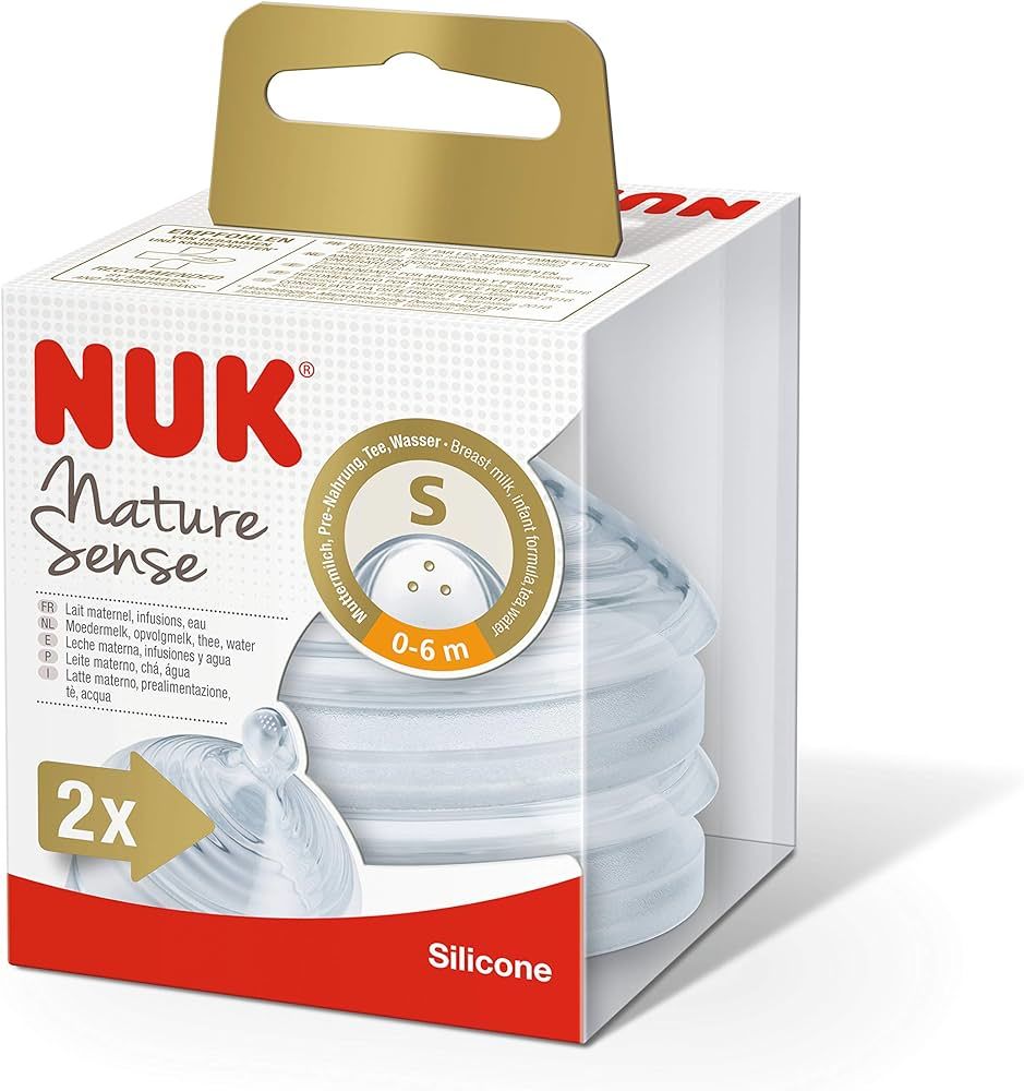 Nuk Nature Sense Biberon Emziği Medium No: 1 2'li