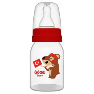 Wee Baby 851 Pp Biberon 125 ml - Kırmızı