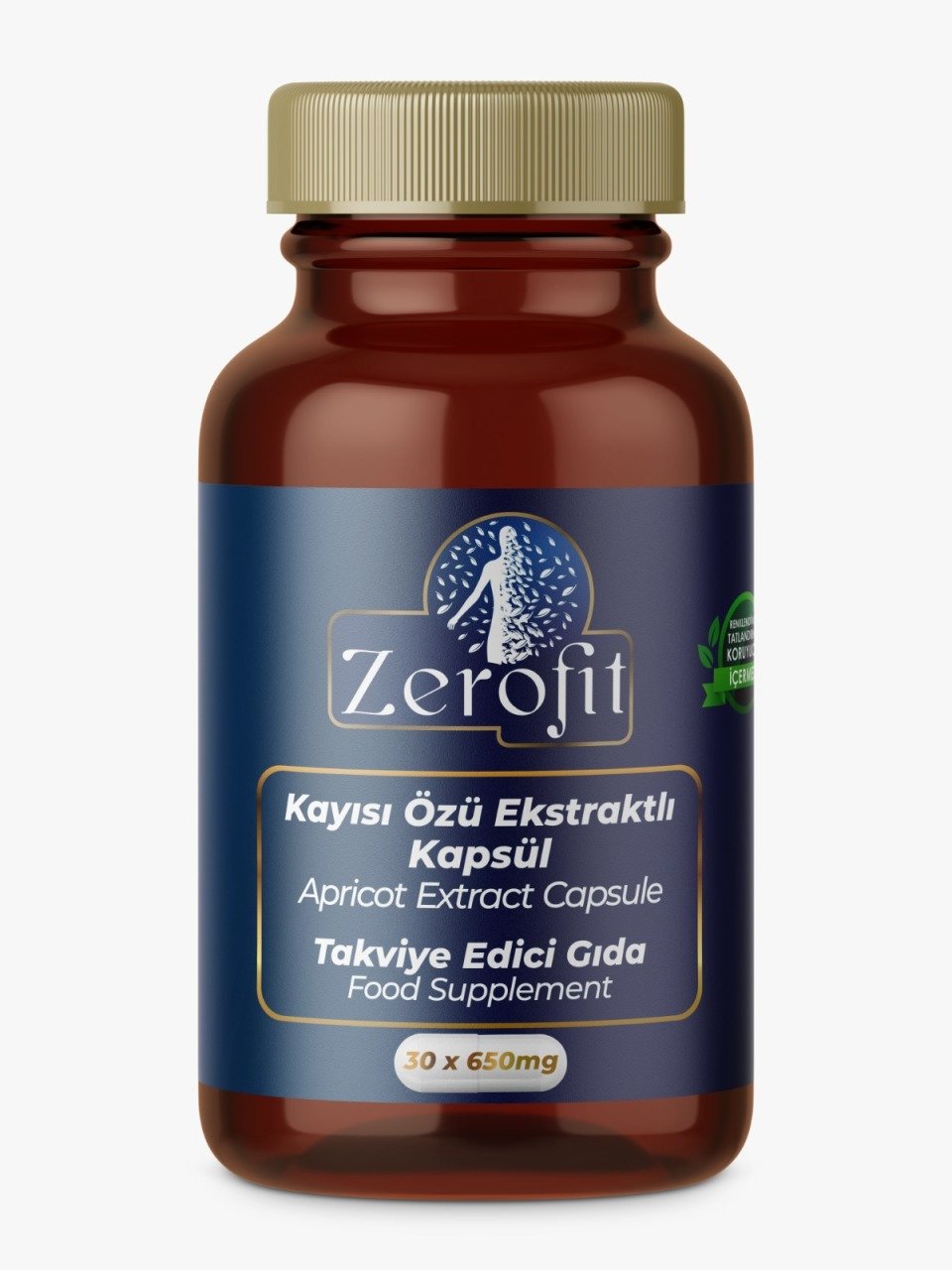 Zerofit Kayısı Özü Ekstratlı 30 Kapsül