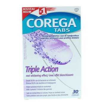 Corega Tabs Triple Action 30 tabs