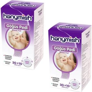 Hanymish 1021 Göğüs Pedi 40'lı 2 Adet