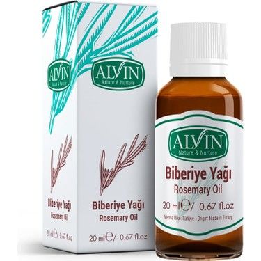 Alvin Biberiye Yağı 20 ml