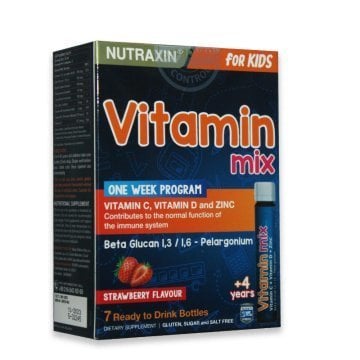 Nutraxin Vitamin Mix 7x25ml Çocuklar İçin
