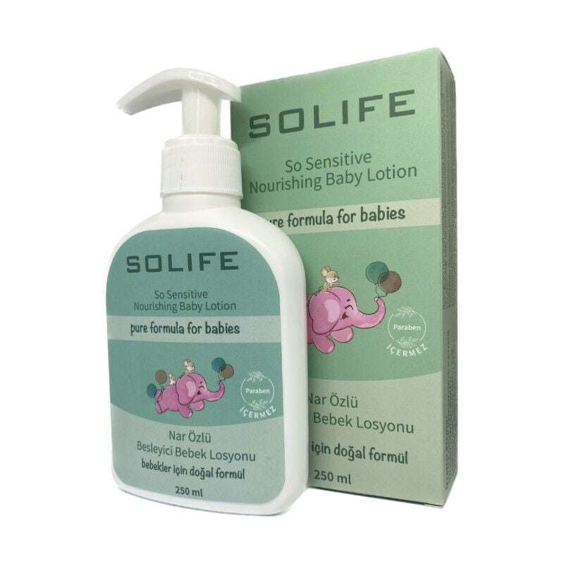 Solife Nar Özlü Besleyici Bebek Losyonu 250 ml