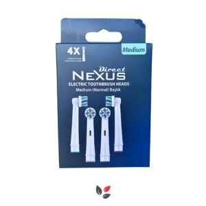 Direct Nexus Şarjlı Diş Fırçası Yedek Başlığı Medium 4'lü