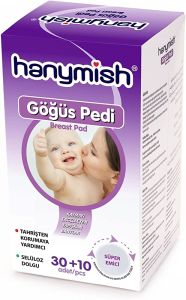 Hanymish Göğüs Pedi 40'lı - 8 Adet