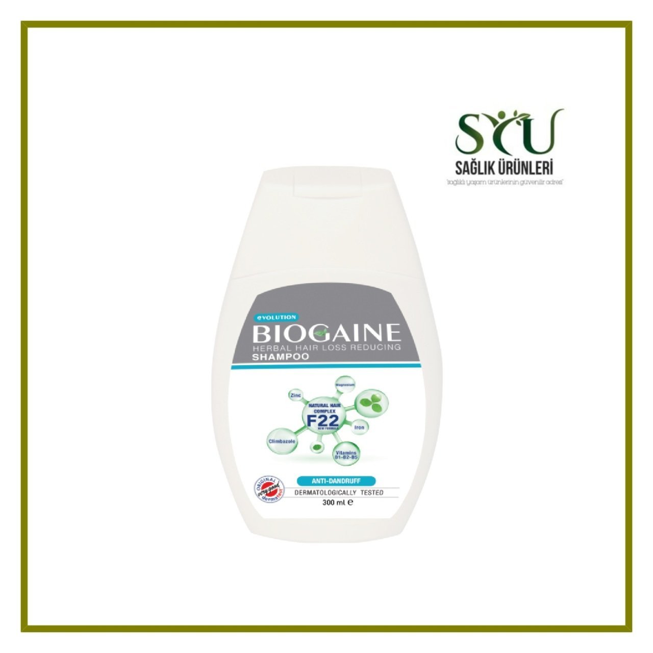 Biogaine Şampuan Kepekli Saç 300 ml