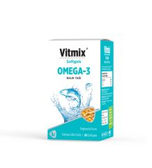OMEGA 3 BALIK YAGI 60 KAPSÜL VITMIX