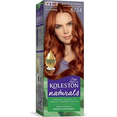 Koleston Naturals Boya 6/34 Bakır Kumral