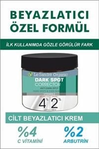 Le Sandre Organics Cilt Beyazlatıcı Krem 100 ml