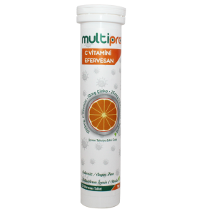 Multipro Vitamin C Efervesan Tablet 20'li