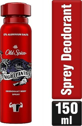 Old Spice Night Panther Erkekler İçin Sprey Vücut Deodorant 150 ml