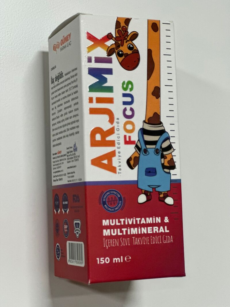 Arjimix Focus Takviye Edici Gıda 150 ml