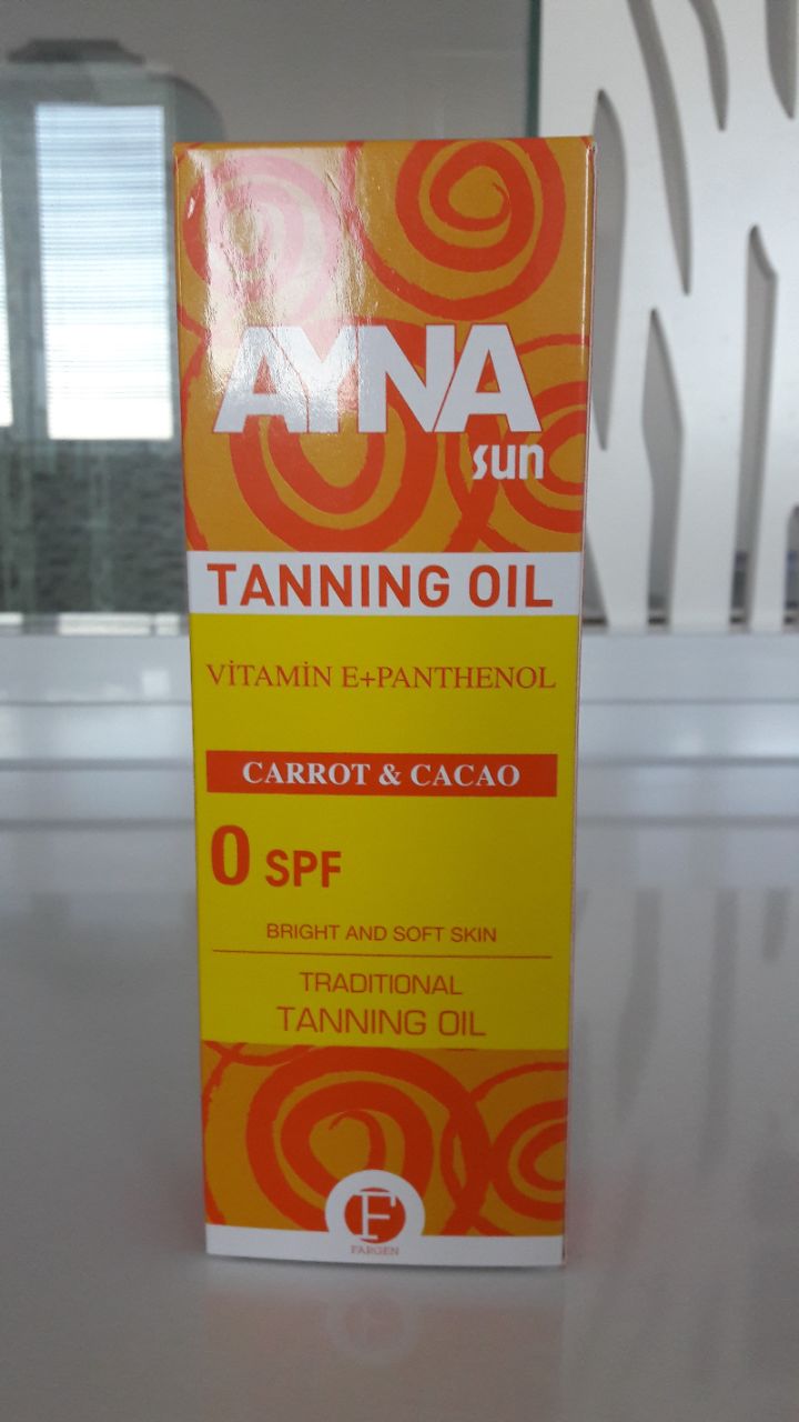 AYNA SUN OIL 0 SPF HAVUÇ&KAKAO 200 ML SPREY