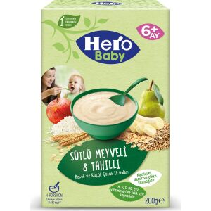 Hero Baby Sütlü 8 Tahıllı Meyveli 200 gr
