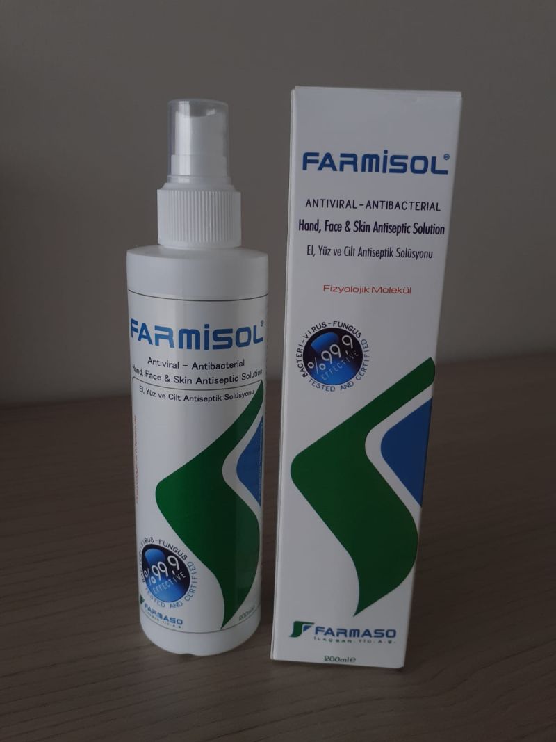 Farmısol El Yuz Ve Cılt Antıseptık Sol 200 Ml