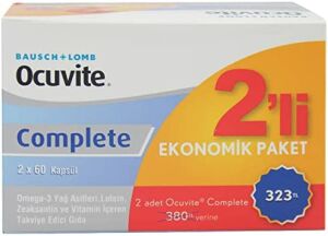 Ocuvite Complete 60 Kapsül - İkili Fırsat Paketi (473,30 TL Etiketli)