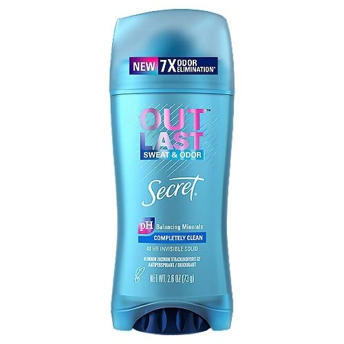 Secret Outlast Advanced Deodorant Completely Clean 73 gr
