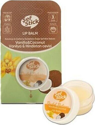 Şef Stick Lip Vanilya Hindistan Cevizi 10 ml