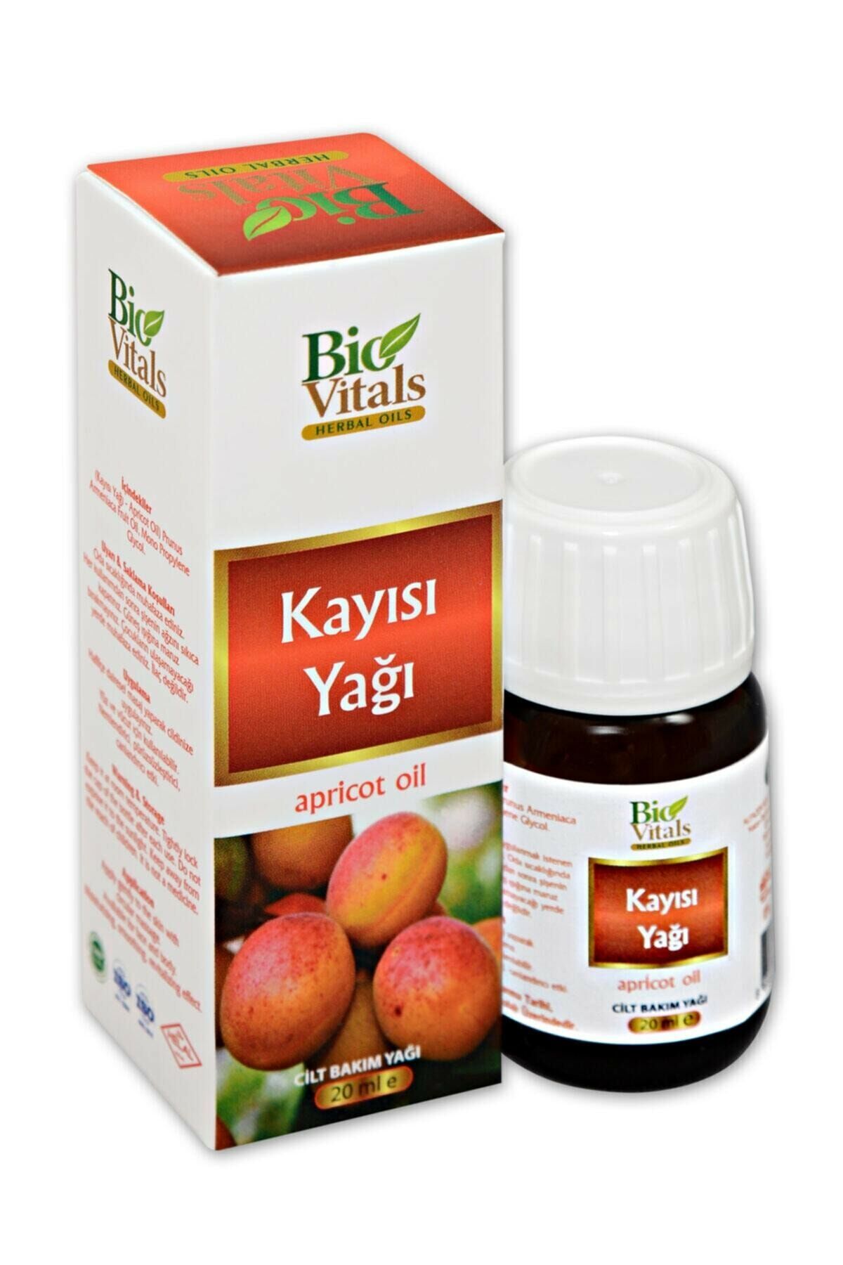 Bio Vitals Kayısı Çekirdeği Yağı 20 ml