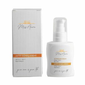 Miss Aura Aktif Güneş Kremi  PA+++ Leke Önleyici SPF50+ 100 ml