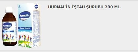 Hurmalin İstah Acici Surup