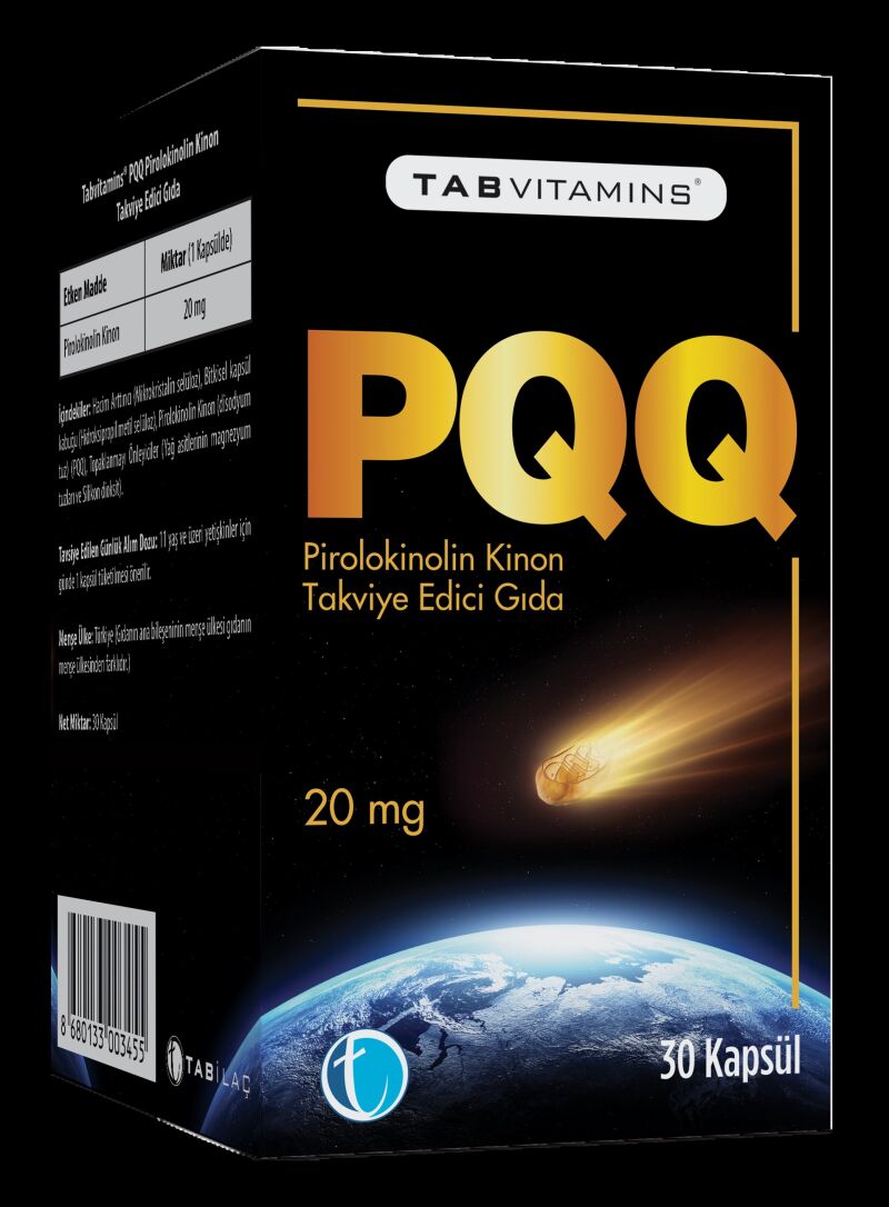 TABVITAMINS PQQ PIROLOKINOLIN KINON 30 KAPSUL