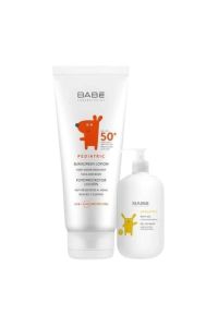 Babe Pediatric Sunscreen Lotion SPF50+ 100 ml + 100 ml Banyo Jeli Hediye
