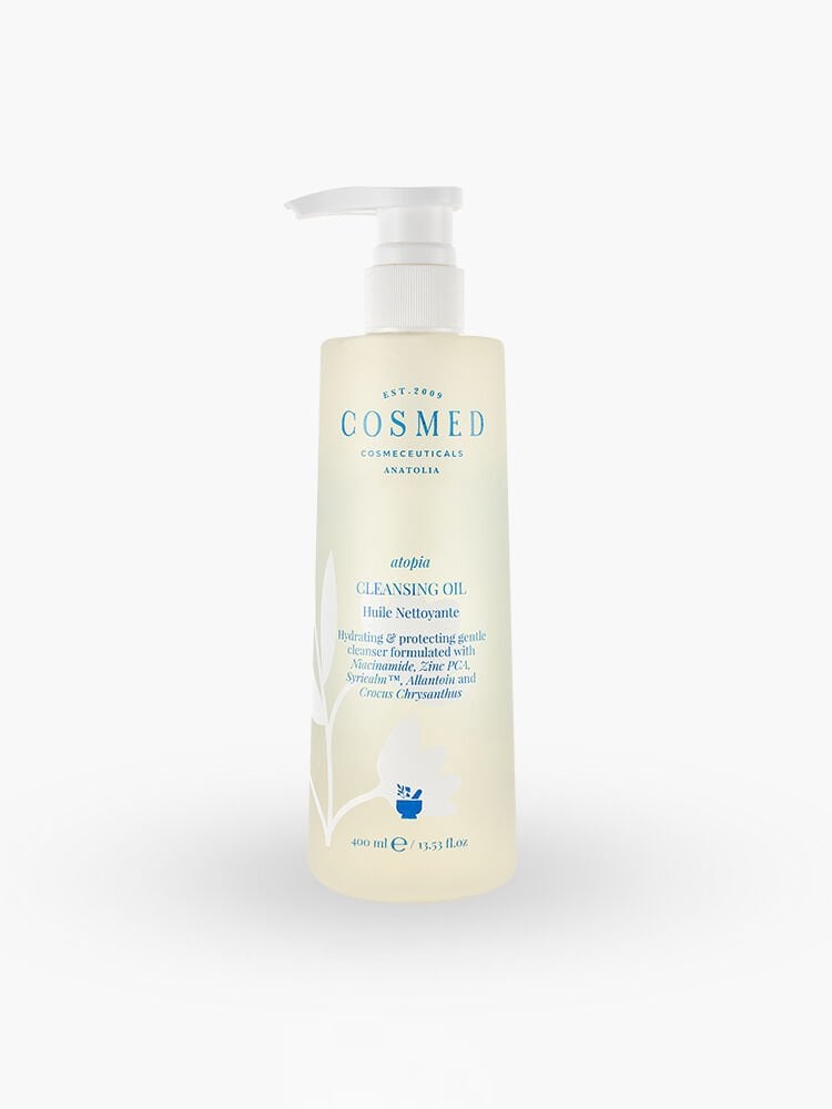 Cosmed Atopia Cleansing - Yüz ve Vücut için Temizleme Yağı - Yağ Bazlı Temizleyici 400 ml