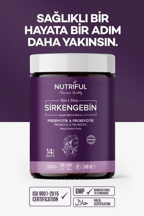 Nutriful İbn-İ Sina Sirkengebin Prebiotik Form Karışık Bitkisel Macun 240 gr - 10 Adet