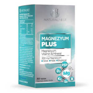Natural Nest Magnezyum Plus 30 Tablet