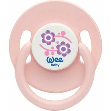Wee Baby 855 Yuvarlak Uçlu Emzik No: 1 - Pembe