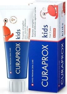 Curaprox Enzycal Kids Çilek Florürlü Diş Macunu 60 ml