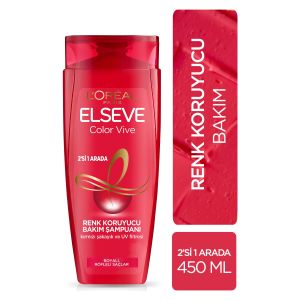 Elseve Şampuan Color Vive Renk Koruyucu 2'si 1 Arada 450 ml
