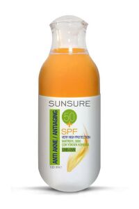 Dermo Clean Sunsure Anti Akne SPF50 100 ml - 50 Adet