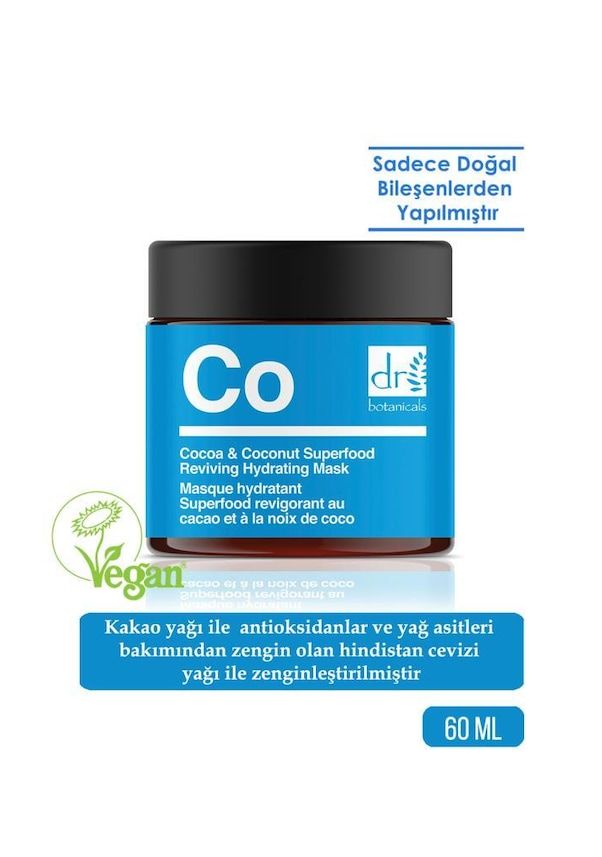 Dr. Botanicals Cocoa & Coconut Superfood Mask 60 ml