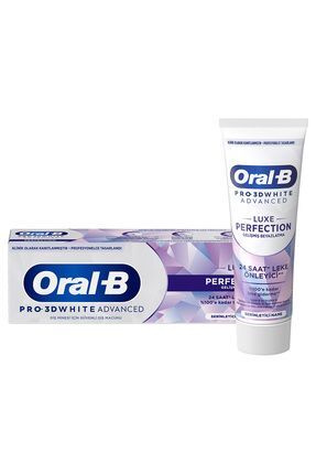Oral-B Pro 3D White Advanced Luxe Perfection Diş Macunu 75 ml 2'li