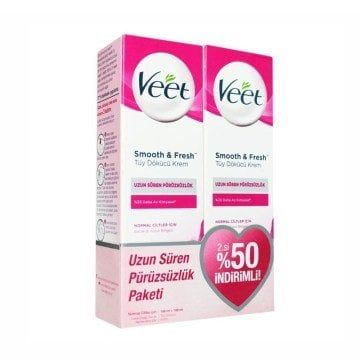 SKT:05/2023 Veet Krem Normal Ciltler 100ml+100ml
