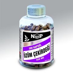 Üzüm Çekirdeği  200 Kapsül x 930 mg