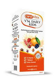 Optivita VM Daily Kids Çocuklar İçin Multivitamin Şurup 150 ml