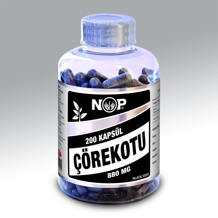 Çörekotu Tohumu 200 Kapsül x 880mg