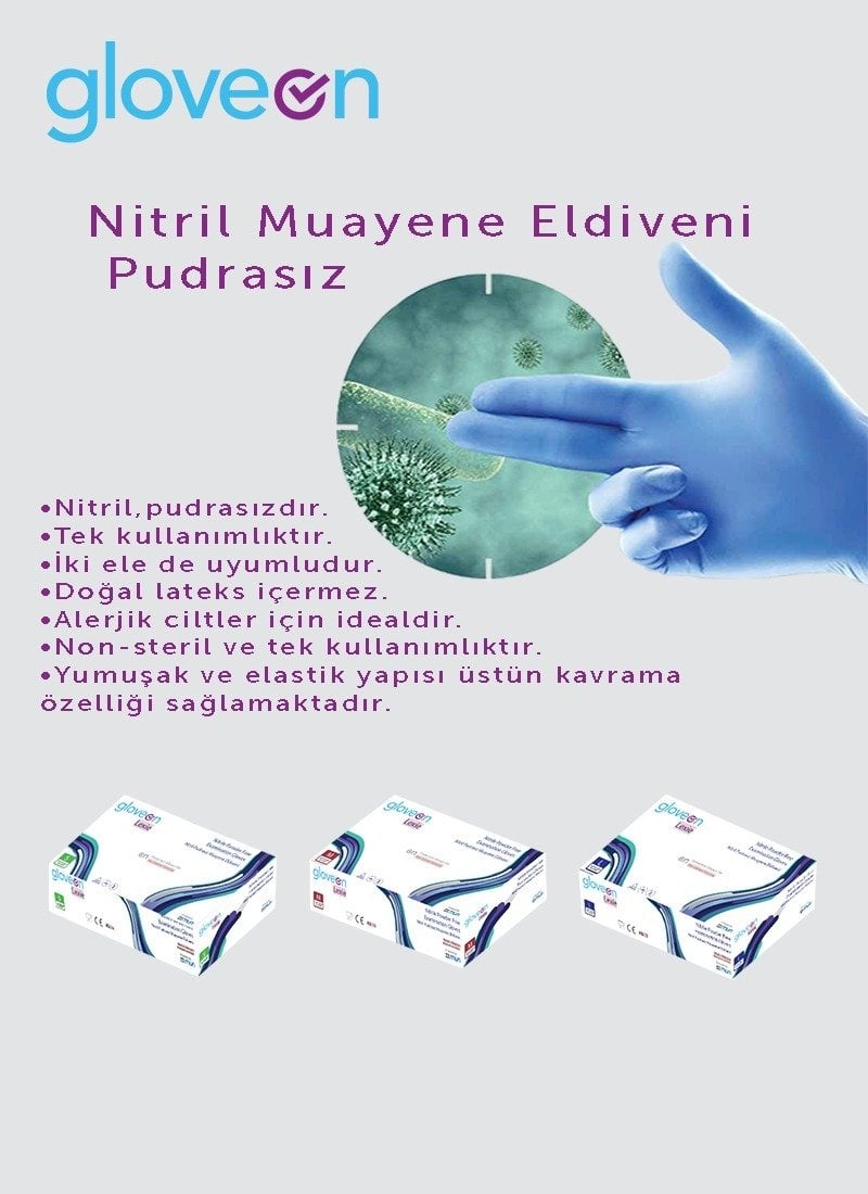 Muayene Eld Gloveon Antımıkrobıyel Eldıven Small