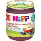 Hipp Organik Yabanmersinli Elma Püresi Kavanoz Maması 125 gr
