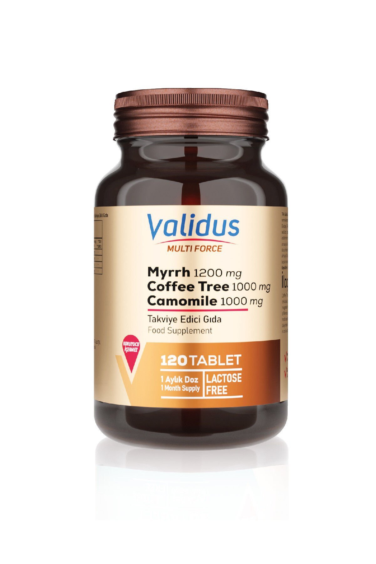 Validus Myrrha 1200 mg + Coffee Tree 1000 mg 120 Tablets