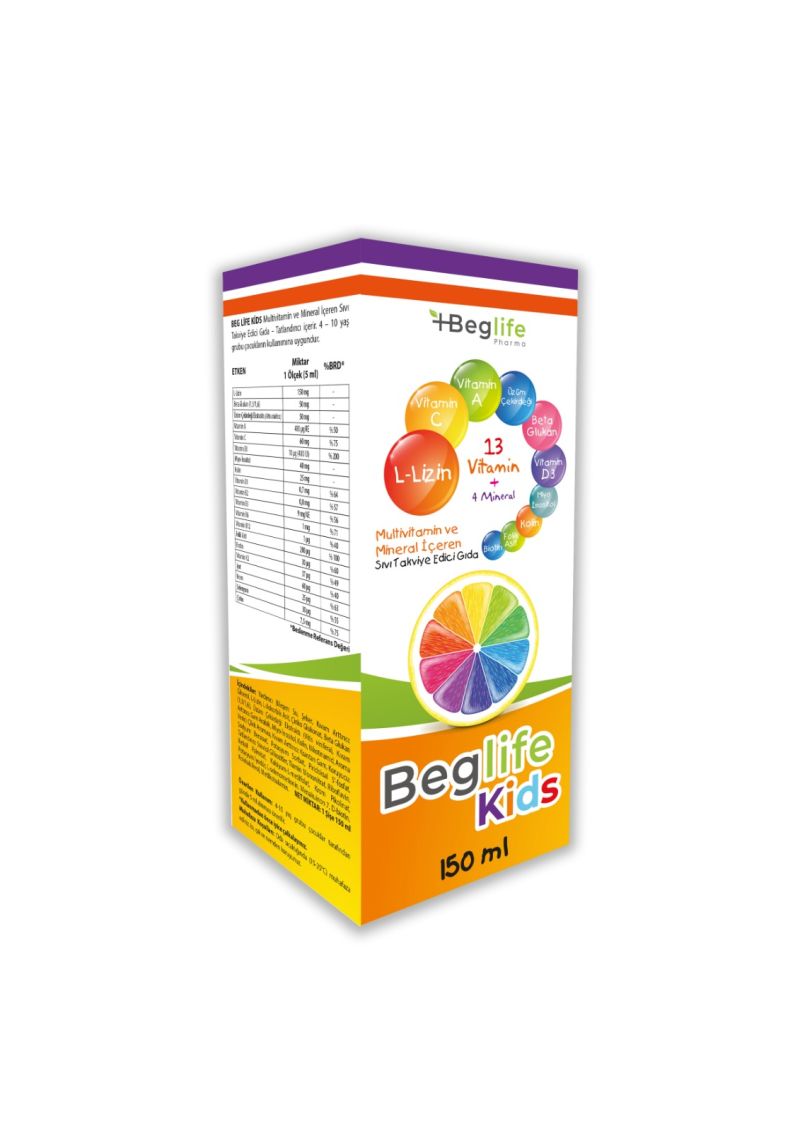 Beglife Kids Şurup 150 ml