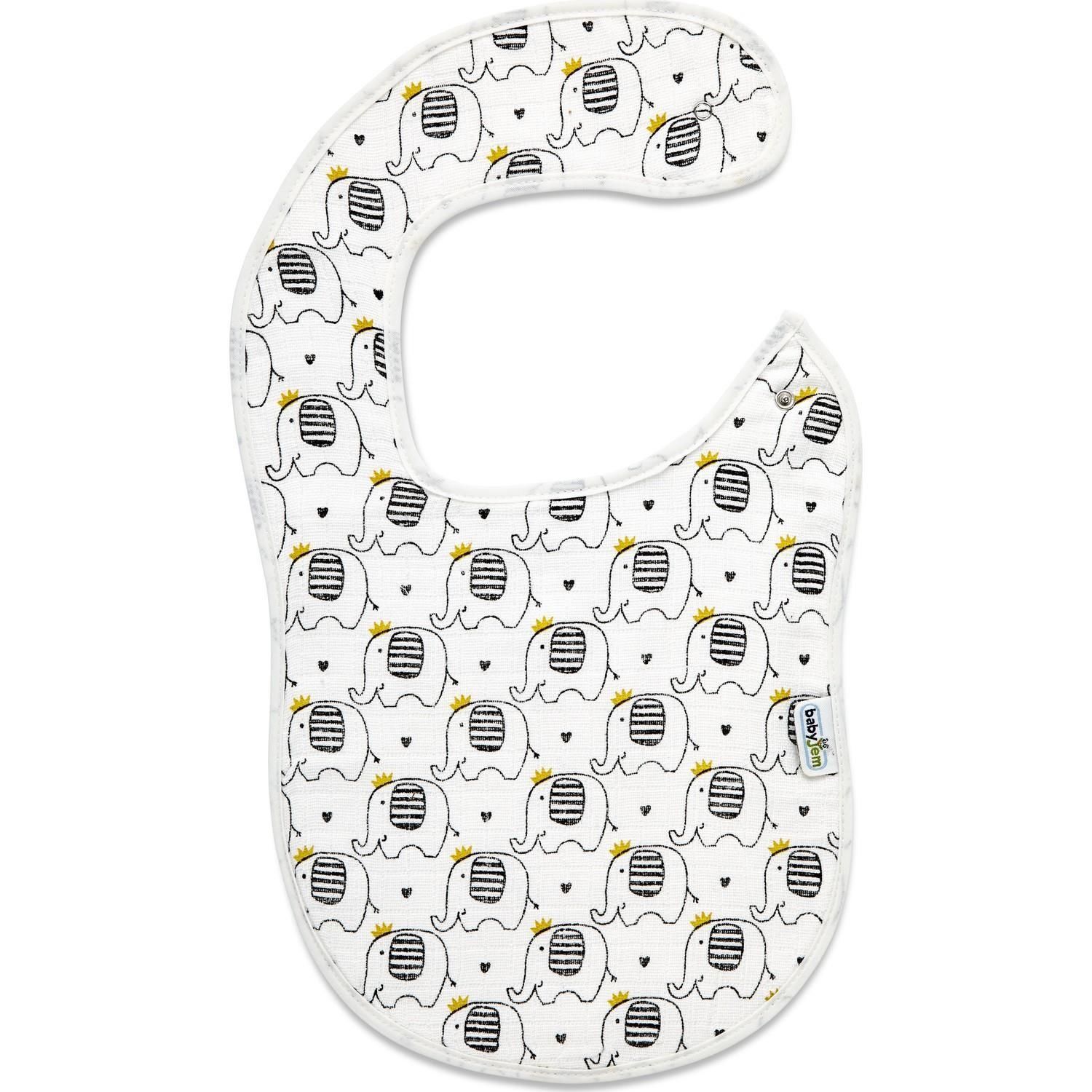 Babyjem Müslin Önlük Fil